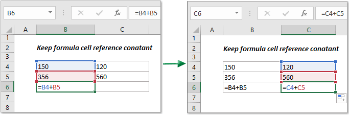 make absolute reference for coloumn excel mac